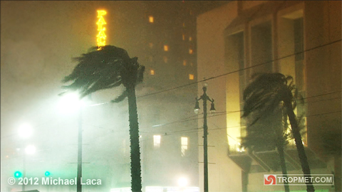Hurricane Isaac - New Orleans, Louisiana