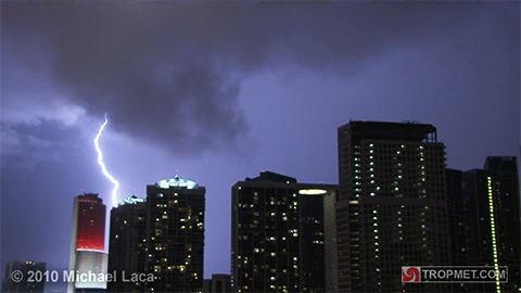Labor Day Lightning - Miami, Florida