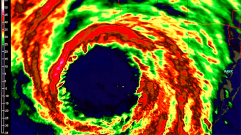 Hurricane Wilma - Key West (KBYX) Radar